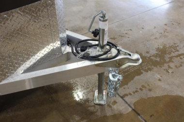 New 2025 NEO NAM 7.5' x 12' Aluminum Enclosed Motorcycle UTV Trailer - RAMP DOOR - 6.5' Interior Height - 7000# GVW