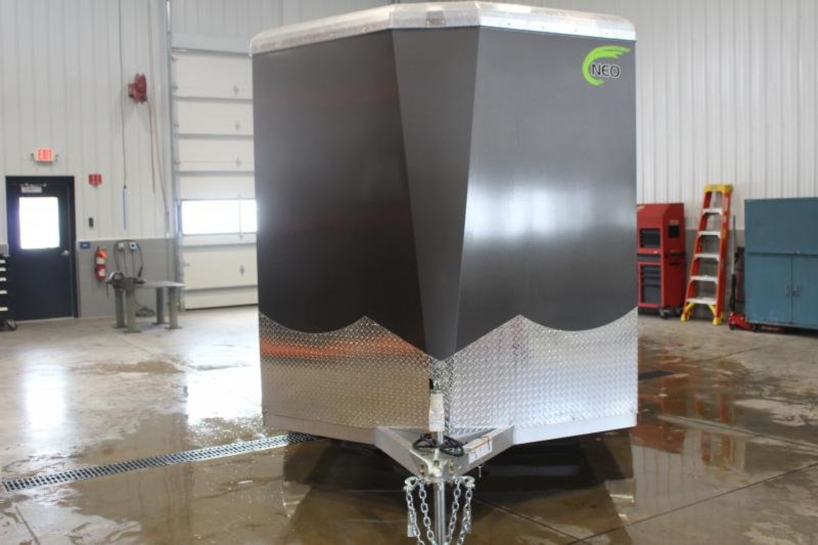 New 2025 NEO Trailers NAV 7' x 12' Aluminum Enclosed Cargo Trailer - Ramp Door - 7' INTERIOR HEIGHT - 7000# GVW
