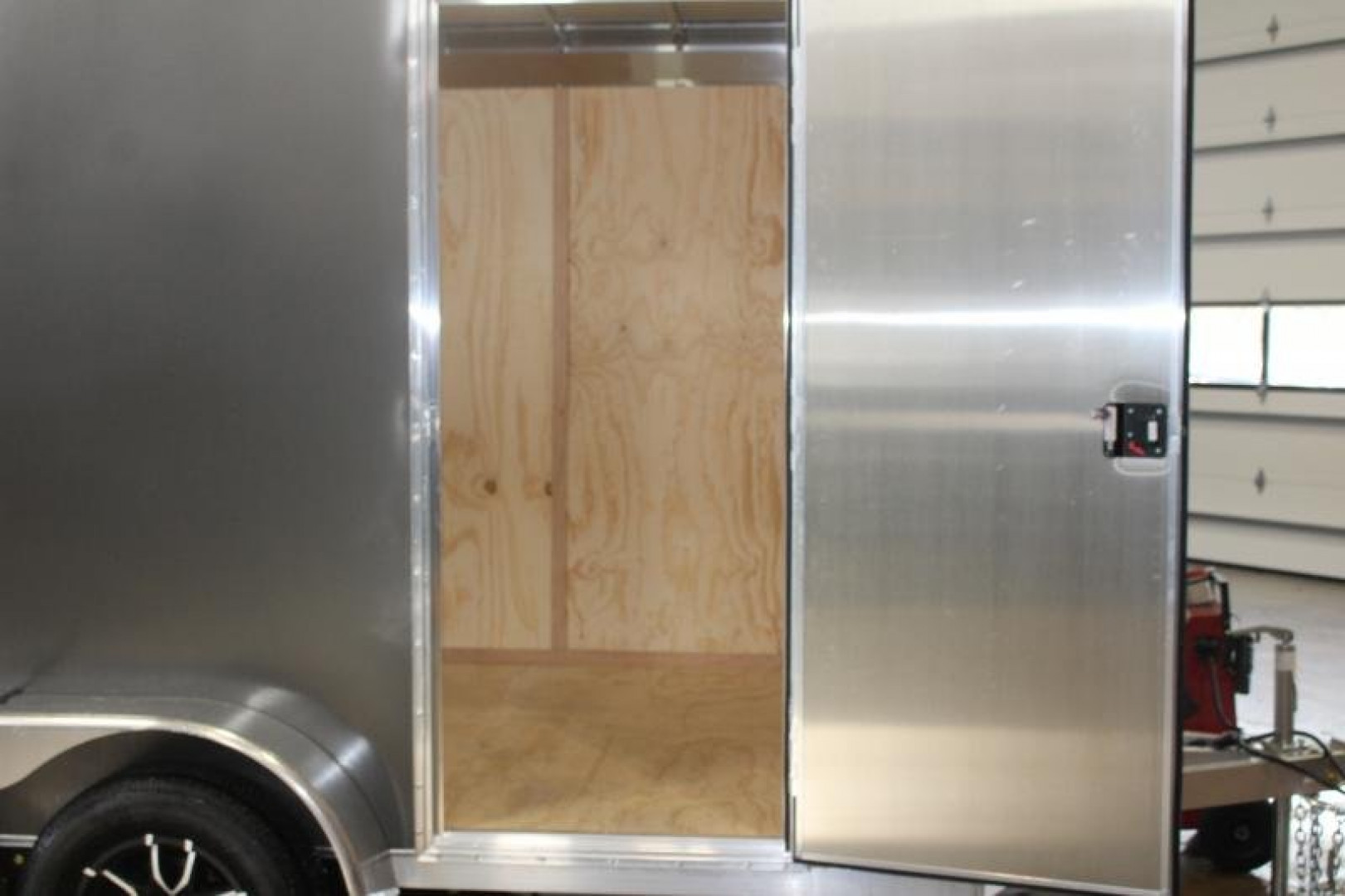 New 2025 NEO Trailers NAV 7' x 12' Aluminum Enclosed Cargo Trailer - Ramp Door - 7' INTERIOR HEIGHT - 7000# GVW