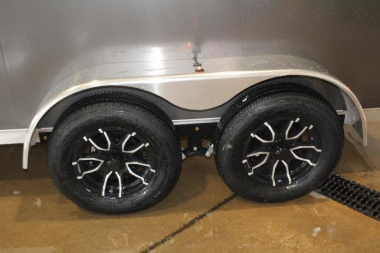New 2025 NEO Trailers NAV 7' x 12' Aluminum Enclosed Cargo Trailer - Ramp Door - 7' INTERIOR HEIGHT - 7000# GVW