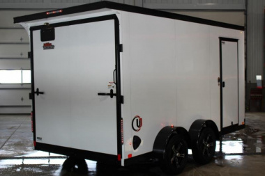 New 2025 United UJ 7' x 14' Enclosed Cargo Trailer - 7000# GVW - RAMP DOOR - 7' INTERIOR HEIGHT