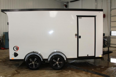 New 2025 United UJ 7' x 14' Enclosed Cargo Trailer - 7000# GVW - RAMP DOOR - 7' INTERIOR HEIGHT