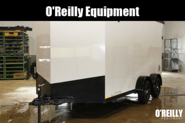 New 2025 United UJ 7' x 14' Enclosed Cargo Trailer - 7000# GVW - RAMP DOOR - 7' INTERIOR HEIGHT