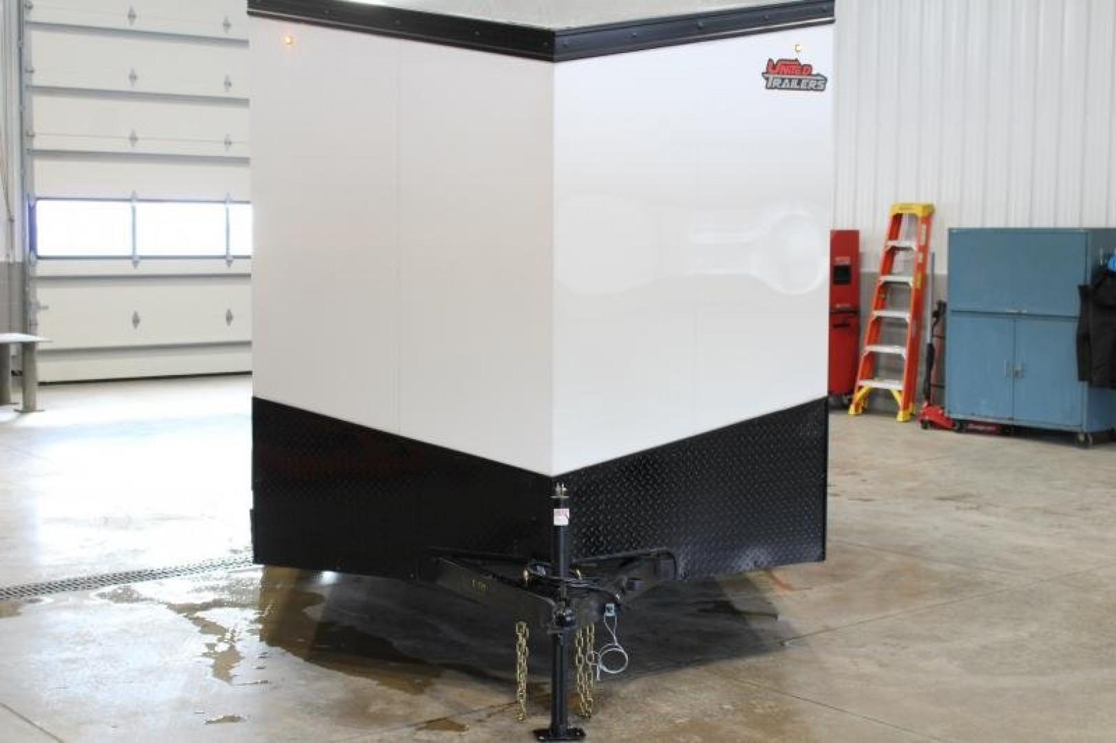 New 2025 United UJ-S 7' x 14' Enclosed Cargo Trailer - 7000# GVW - RAMP DOOR - 6.5' INTERIOR HEIGHT