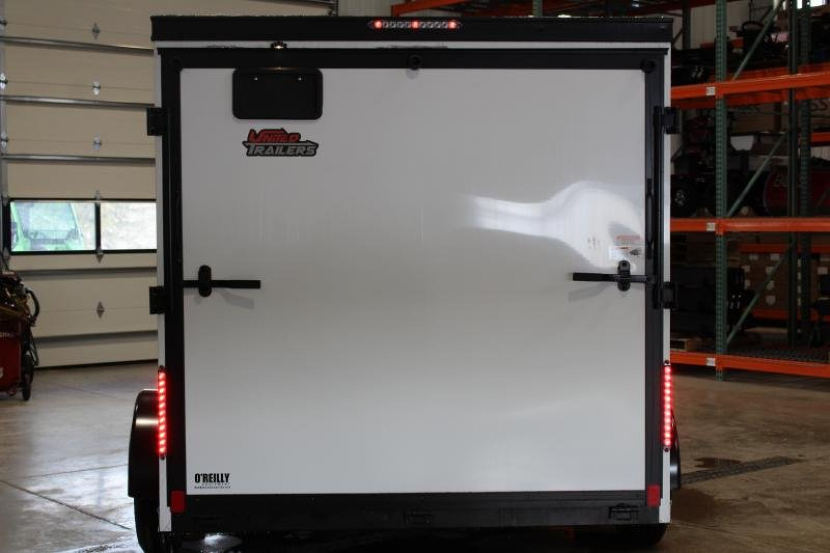 New 2025 United UJ-S 7' x 14' Enclosed Cargo Trailer - 7000# GVW - RAMP DOOR - 6.5' INTERIOR HEIGHT