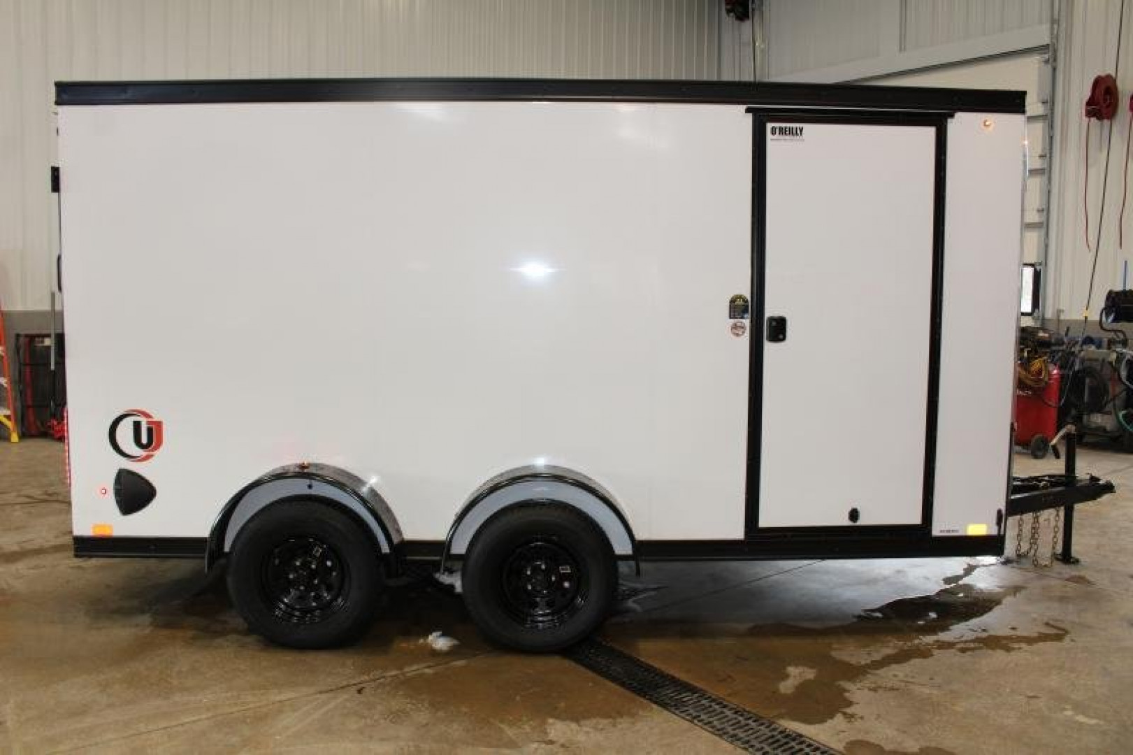 New 2025 United UJ-S 7' x 14' Enclosed Cargo Trailer - 7000# GVW - RAMP DOOR - 6.5' INTERIOR HEIGHT