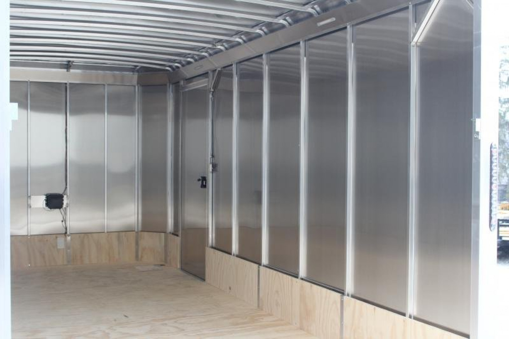 New 2025 NEO Trailers NAC 7' x 16' Aluminum Enclosed Cargo Trailer - RAMP DOOR - 7' INTERIOR HEIGHT - 7000# GVW