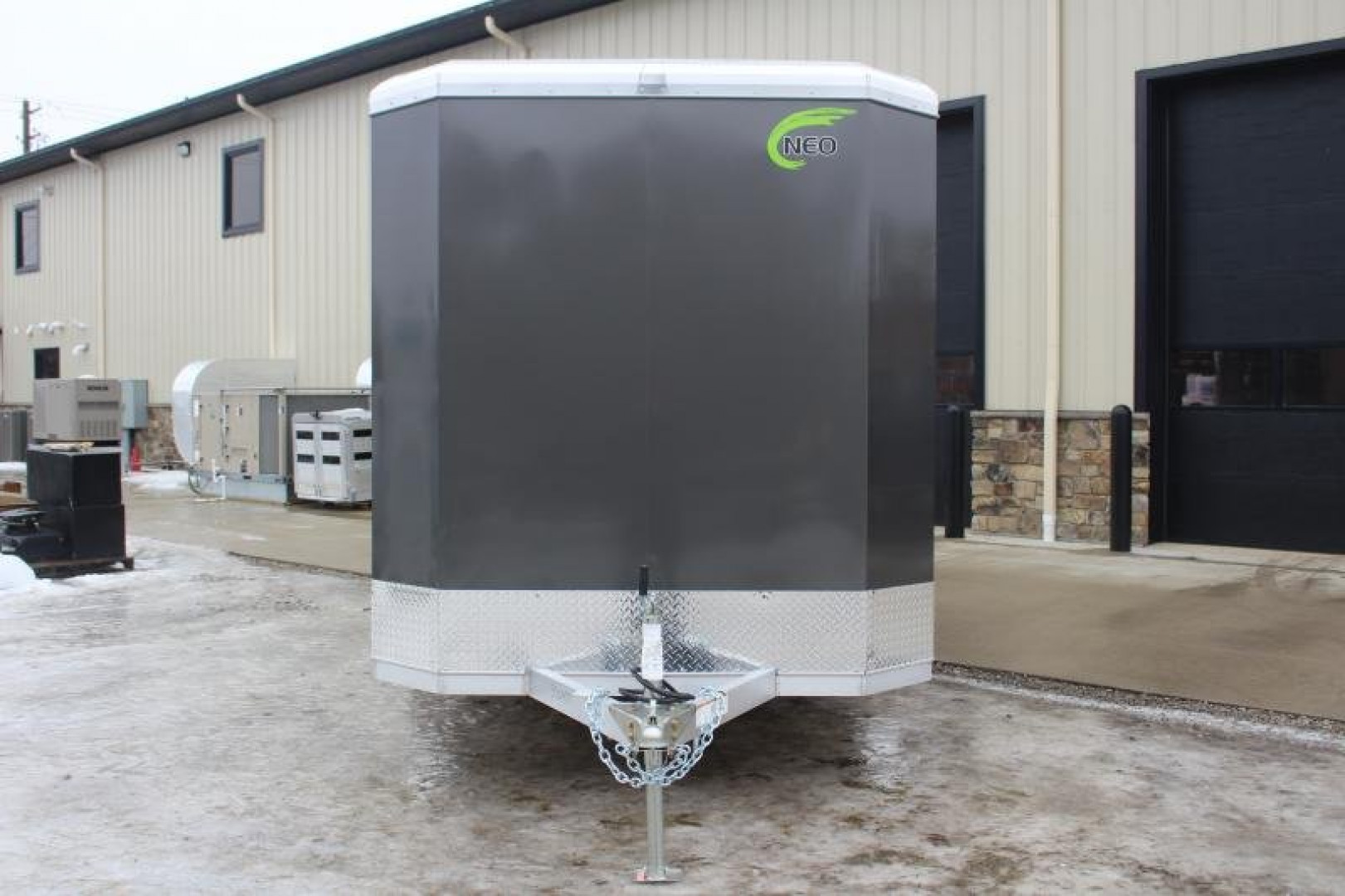 New 2025 NEO Trailers NAC 7' x 16' Aluminum Enclosed Cargo Trailer - RAMP DOOR - 7' INTERIOR HEIGHT - 7000# GVW