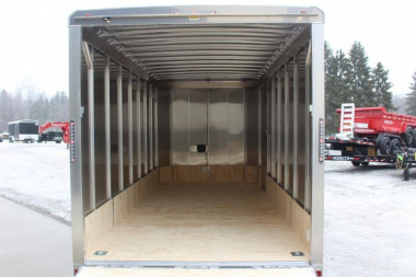 New 2025 NEO Trailers NAC 7' x 16' Aluminum Enclosed Cargo Trailer - RAMP DOOR - 7' INTERIOR HEIGHT - 7000# GVW