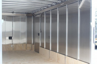 New 2025 NEO Trailers NAC 7' x 16' Aluminum Enclosed Cargo Trailer - RAMP DOOR - 7' INTERIOR HEIGHT - 7000# GVW