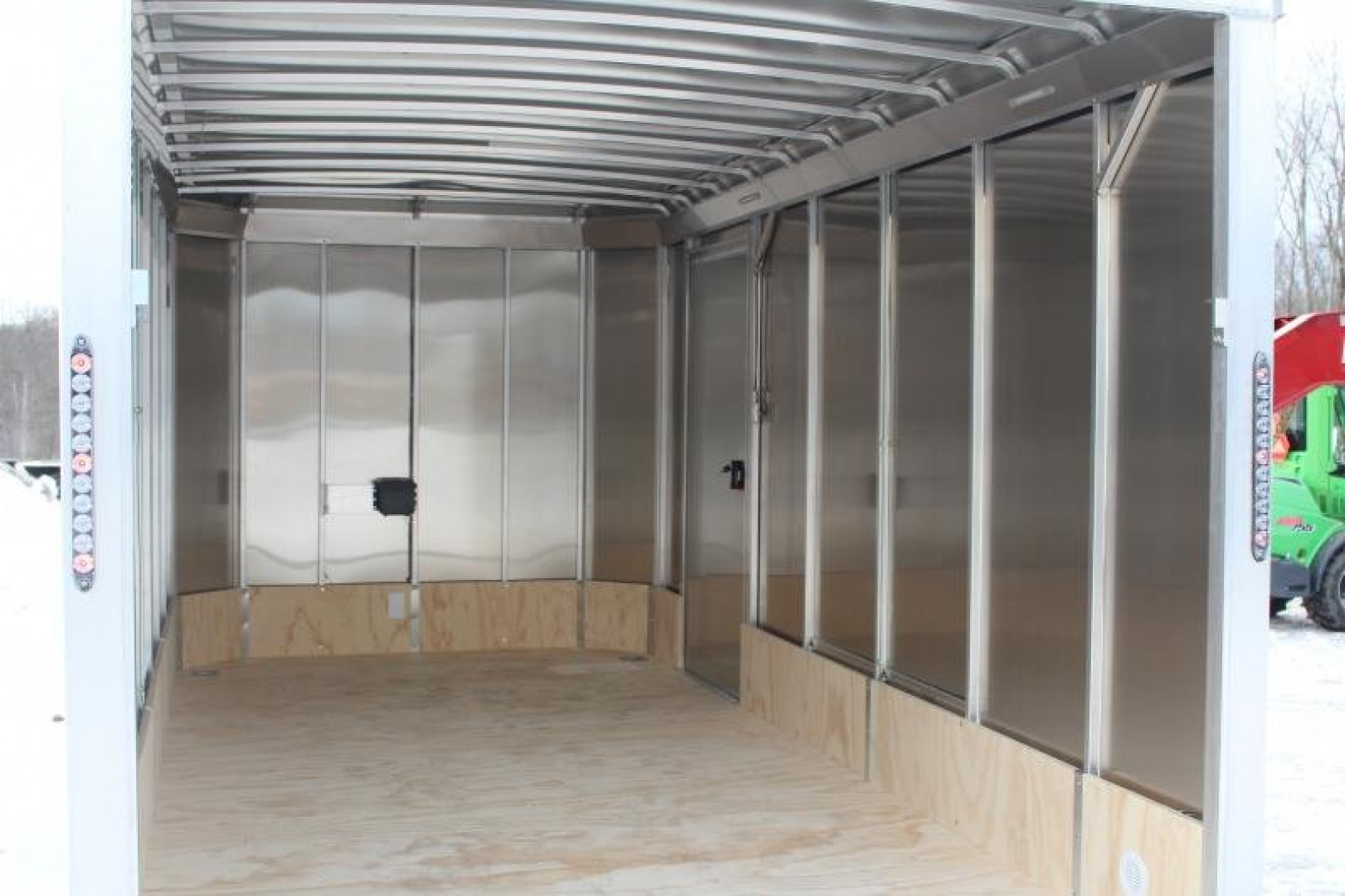 New 2025 NEO Trailers NAC 7' x 14' Aluminum Enclosed Cargo Trailer - RAMP DOOR - 6.5' INTERIOR HEIGHT - 7000# GVW
