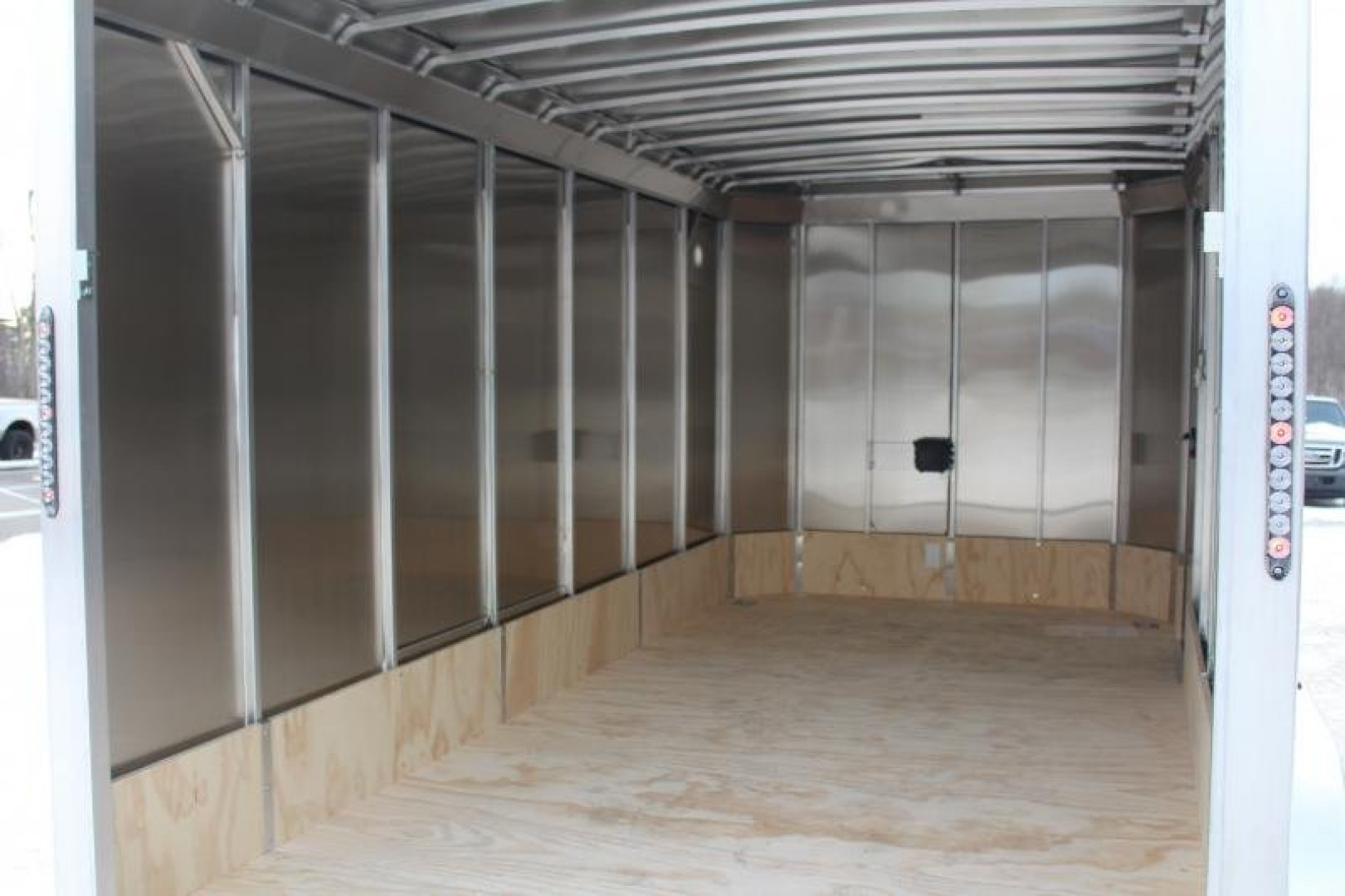 New 2025 NEO Trailers NAC 7' x 14' Aluminum Enclosed Cargo Trailer - RAMP DOOR - 6.5' INTERIOR HEIGHT - 7000# GVW