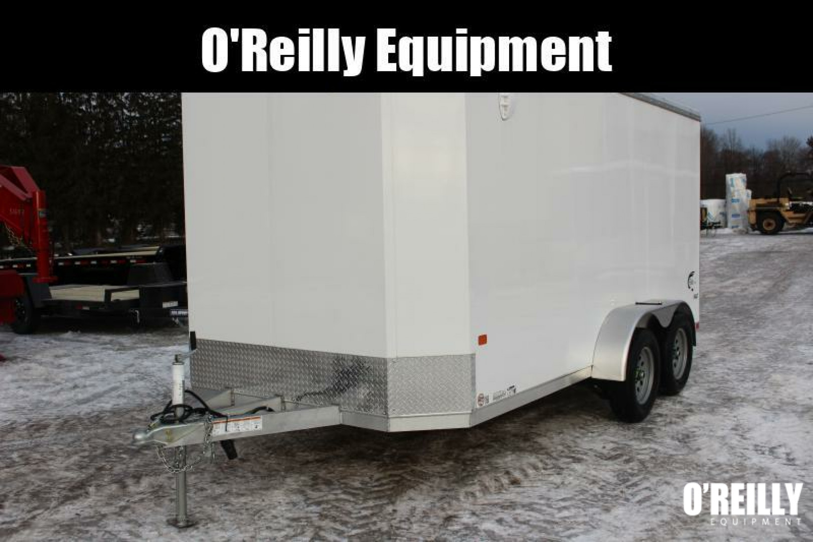 New 2025 NEO Trailers NAC 7' x 14' Aluminum Enclosed Cargo Trailer - RAMP DOOR - 6.5' INTERIOR HEIGHT - 7000# GVW