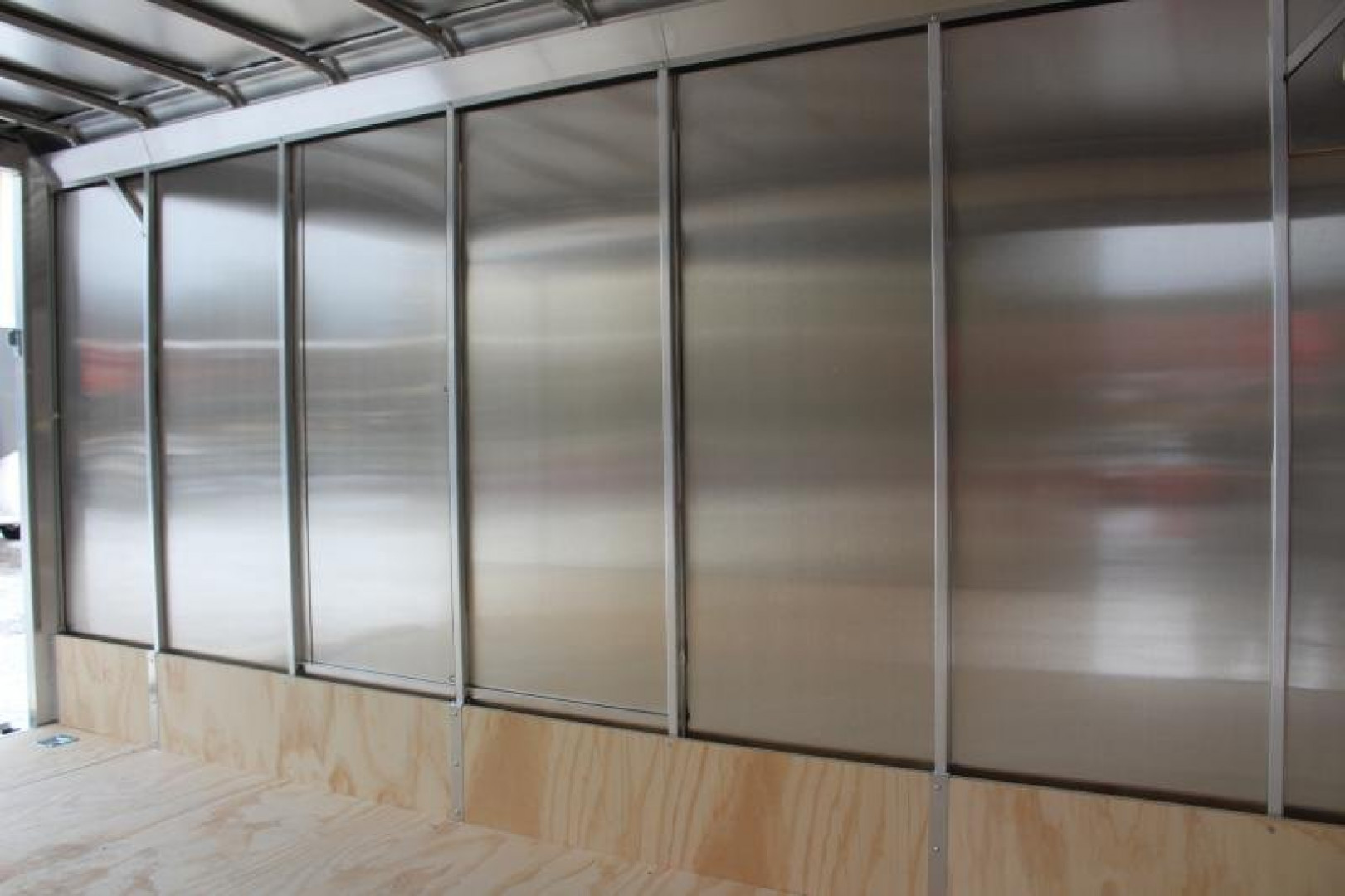 New 2025 NEO Trailers NAC 7' x 14' Aluminum Enclosed Cargo Trailer - RAMP DOOR - 6.5' INTERIOR HEIGHT - 7000# GVW