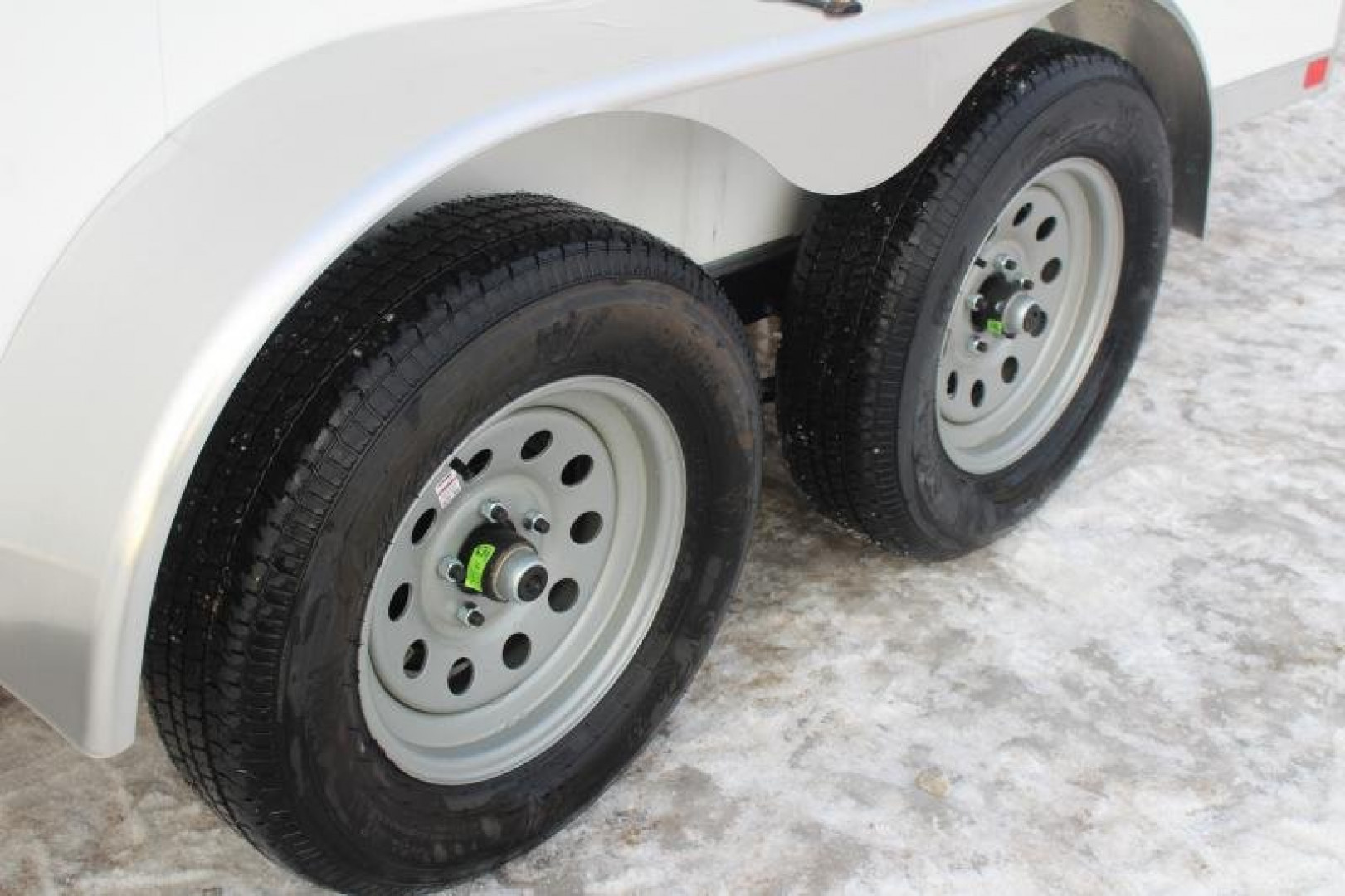 New 2025 NEO Trailers NAC 7' x 14' Aluminum Enclosed Cargo Trailer - RAMP DOOR - 6.5' INTERIOR HEIGHT - 7000# GVW