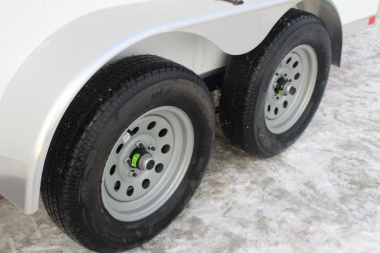 New 2025 NEO Trailers NAC 7' x 14' Aluminum Enclosed Cargo Trailer - RAMP DOOR - 6.5' INTERIOR HEIGHT - 7000# GVW
