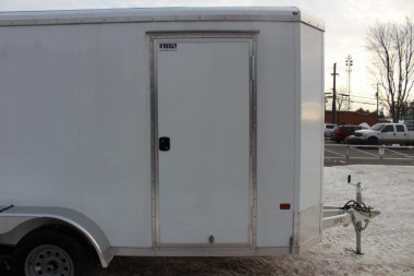 New 2025 NEO Trailers NAC 7' x 14' Aluminum Enclosed Cargo Trailer - RAMP DOOR - 6.5' INTERIOR HEIGHT - 7000# GVW