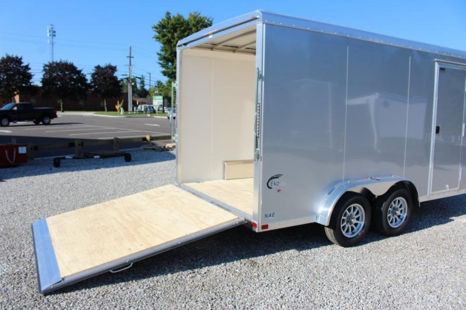 New 2025 NEO Trailers NAE 7.5' x 14' Aluminum Enclosed Cargo Trailer - RAMP DOOR - 7' INTERIOR HEIGHT - 7000# GVW
