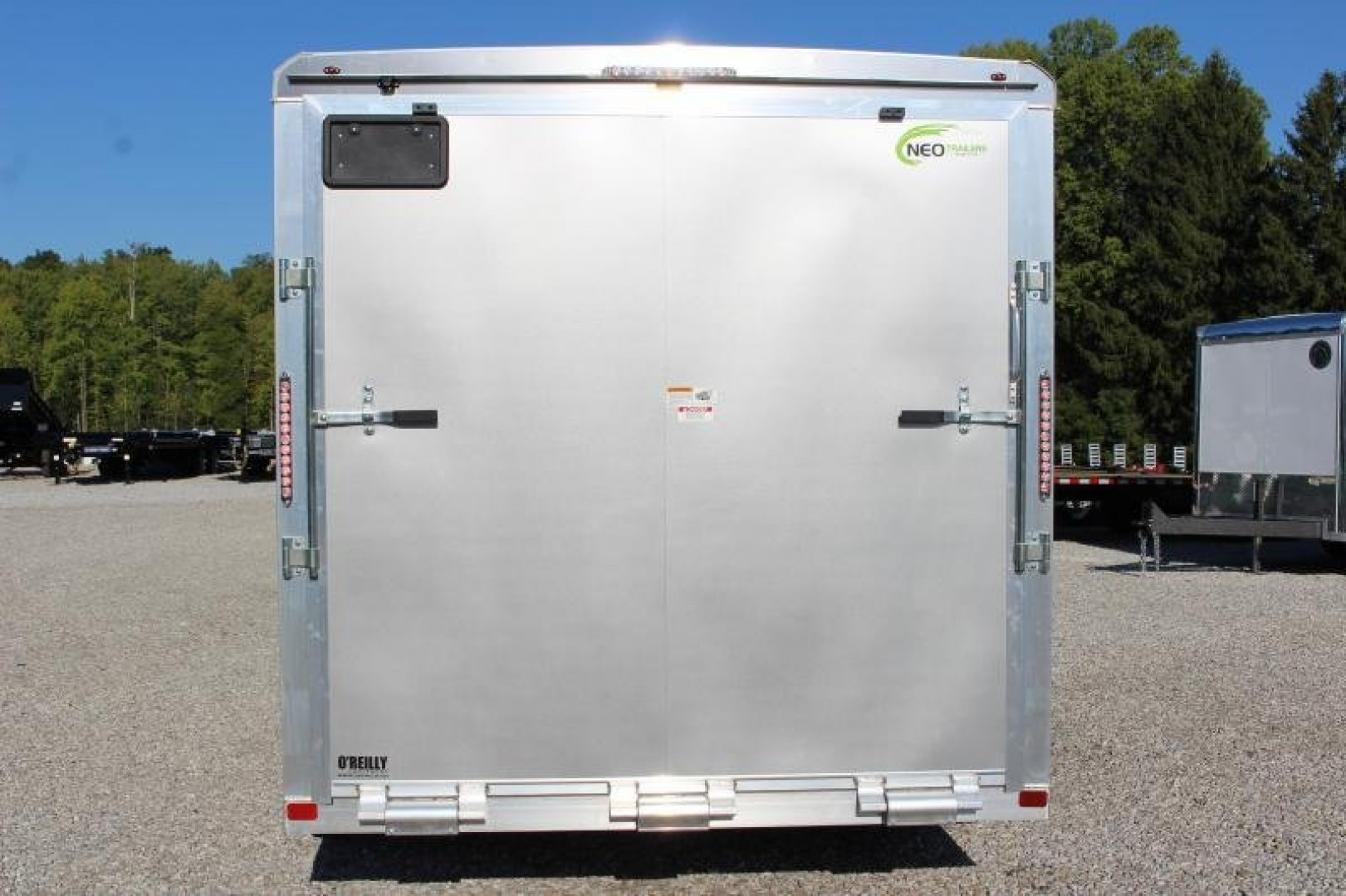 New 2025 NEO Trailers NAE 7.5' x 14' Aluminum Enclosed Cargo Trailer - RAMP DOOR - 7' INTERIOR HEIGHT - 7000# GVW