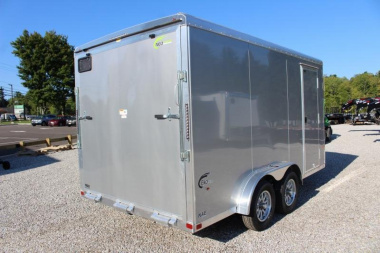 New 2025 NEO Trailers NAE 7.5' x 14' Aluminum Enclosed Cargo Trailer - RAMP DOOR - 7' INTERIOR HEIGHT - 7000# GVW