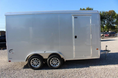 New 2025 NEO Trailers NAE 7.5' x 14' Aluminum Enclosed Cargo Trailer - RAMP DOOR - 7' INTERIOR HEIGHT - 7000# GVW