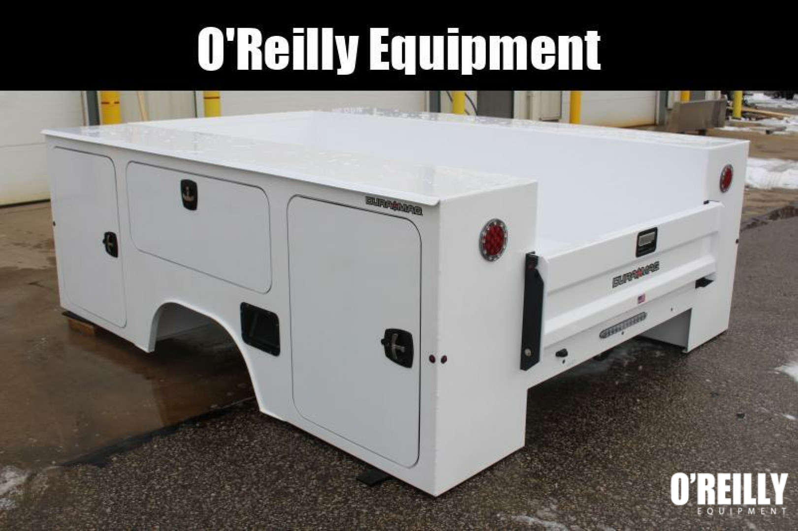 New 2025 DuraMag Aluminum Service Body - DRW - Fits 60" C/A - Cab & Chassis Frame