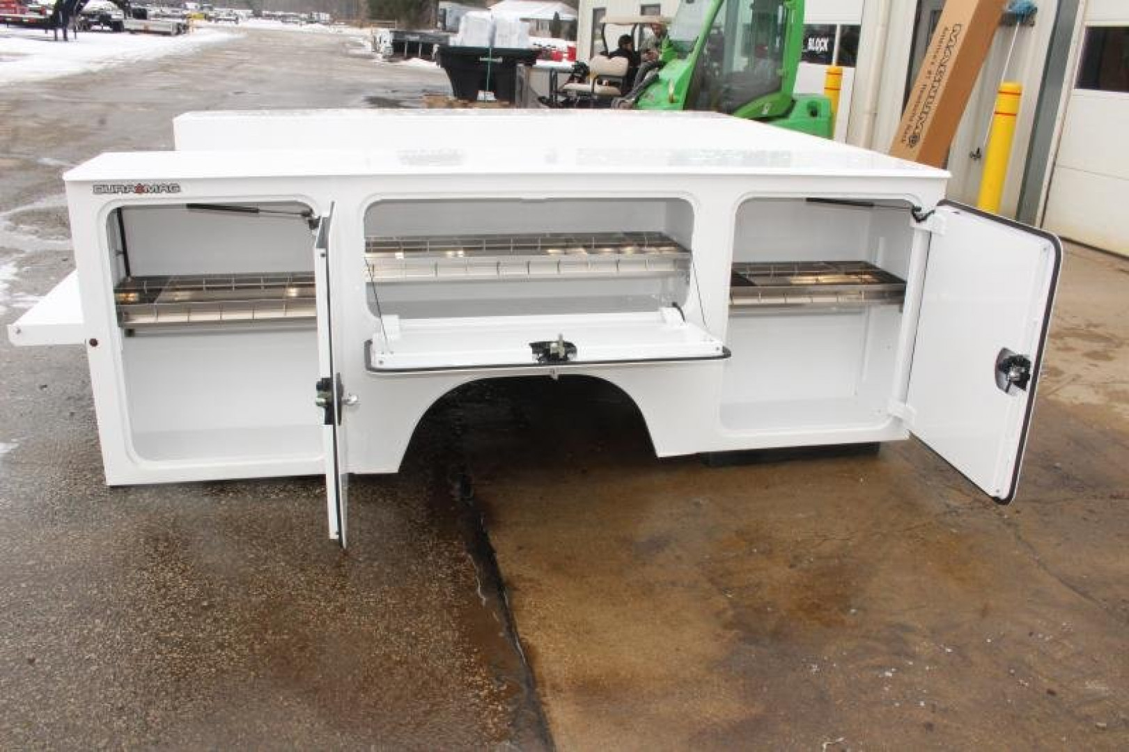New 2025 DuraMag Aluminum Service Body - DRW - Fits 60" C/A - Cab & Chassis Frame
