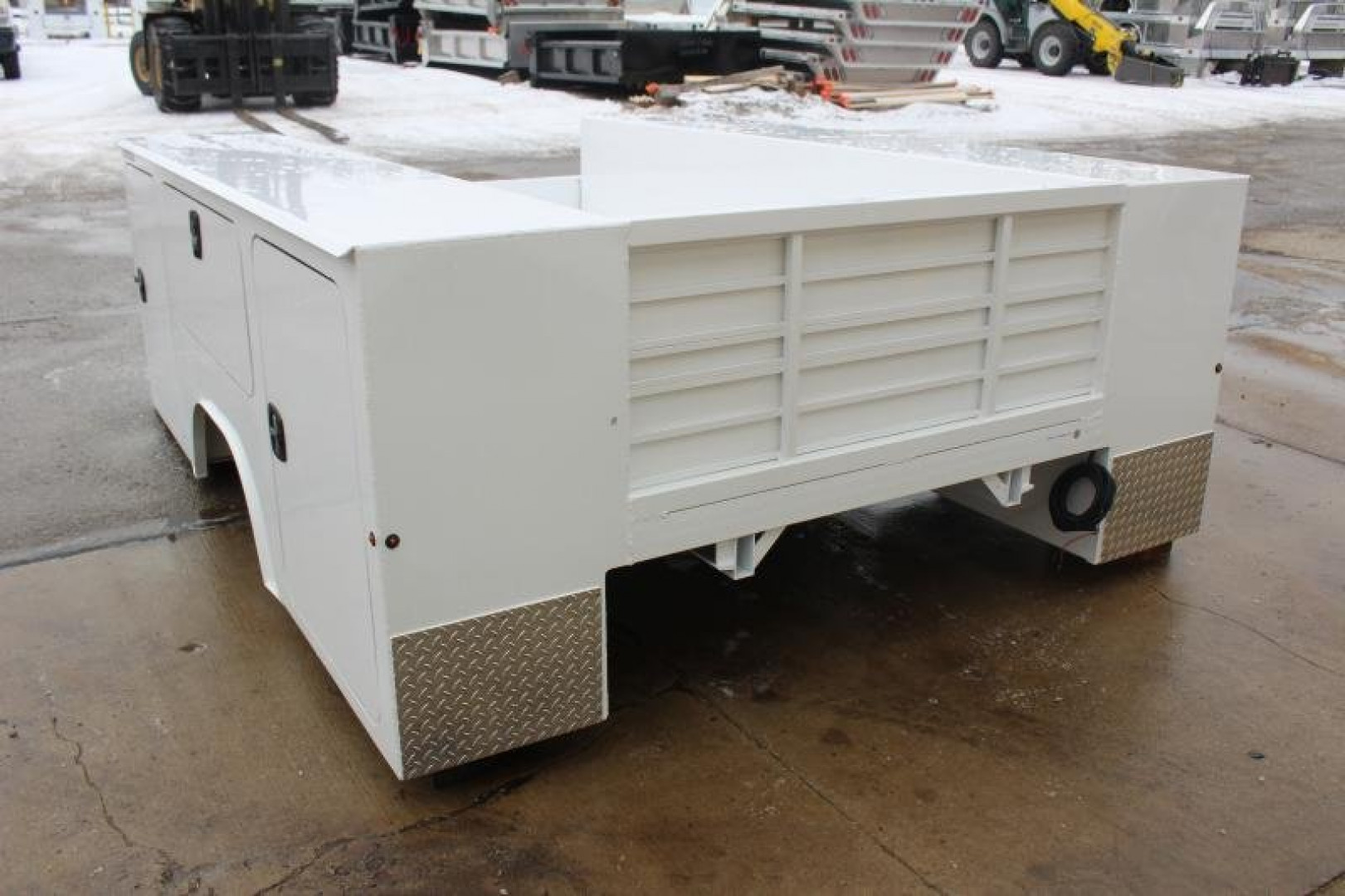New 2025 DuraMag Aluminum Service Body - DRW - Fits 60" C/A - Cab & Chassis Frame