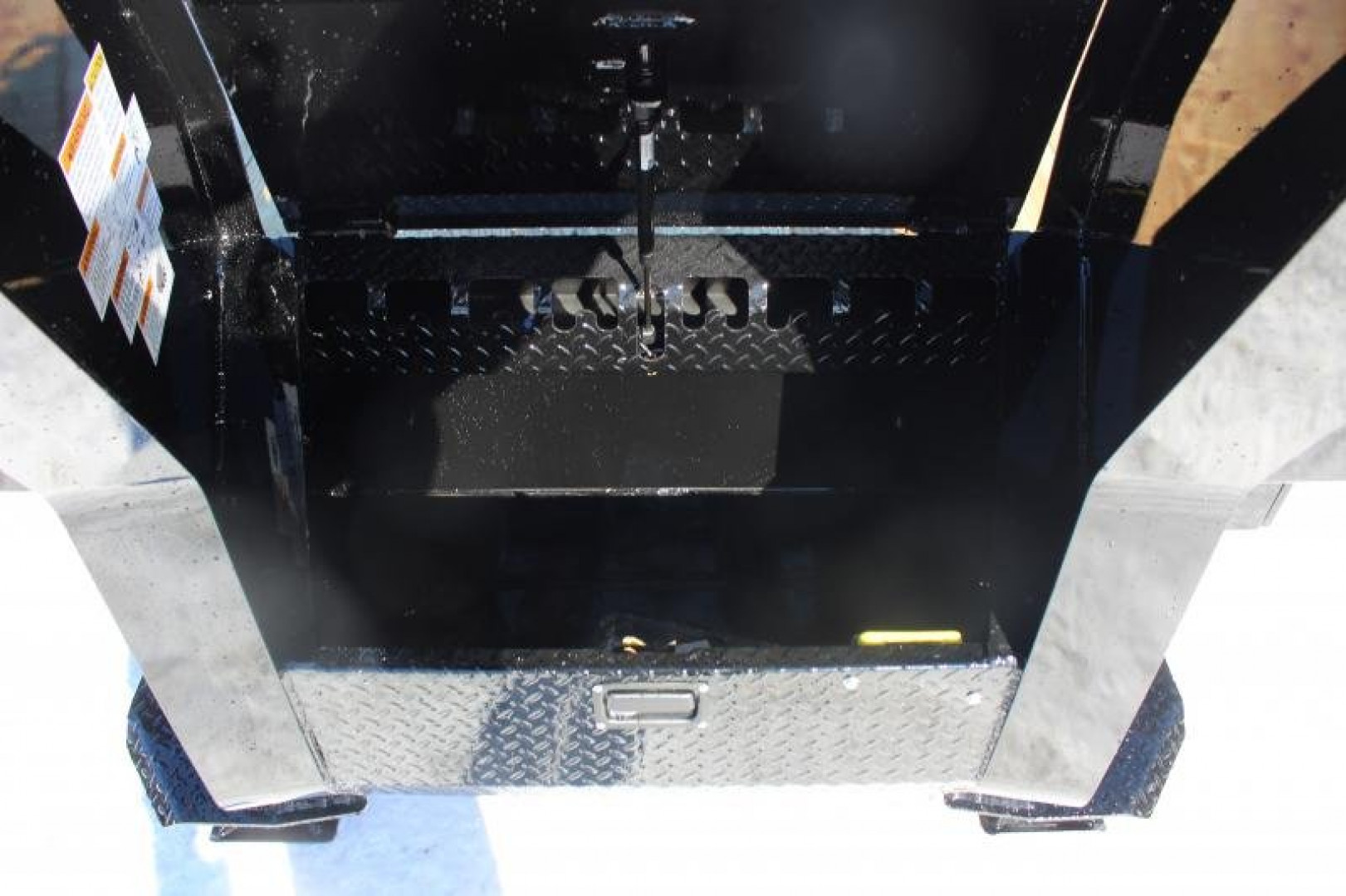 New 2025 Moritz FDGH Hydraulic Tail 34' GOOSENECK Deckover Flatbed Trailer- 25900# GVW