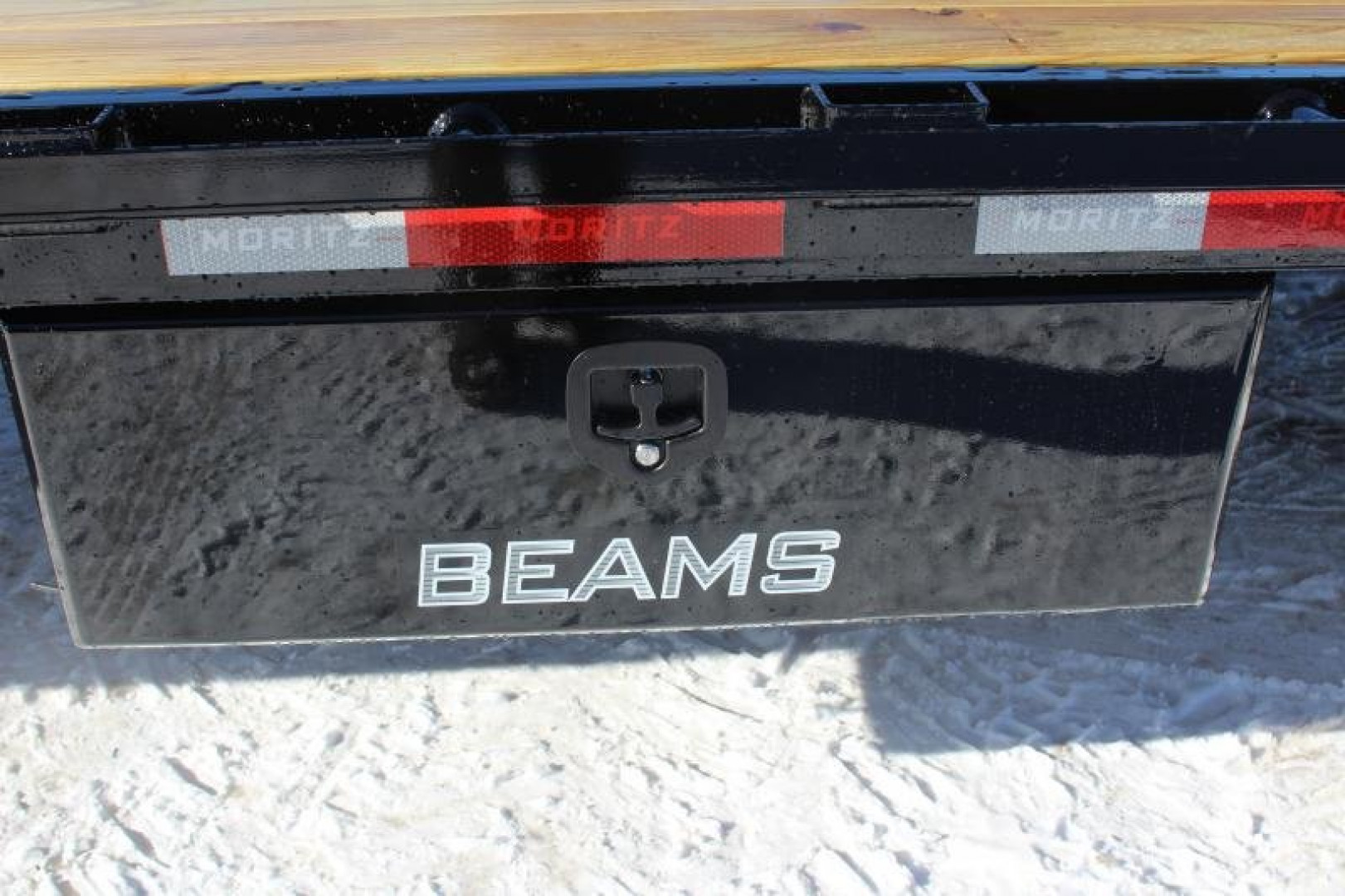 New 2025 Moritz FDGH Hydraulic Tail 34' GOOSENECK Deckover Flatbed Trailer- 25900# GVW