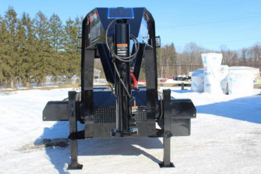 New 2025 Moritz FDGH Hydraulic Tail 34' GOOSENECK Deckover Flatbed Trailer- 25900# GVW