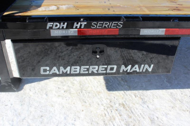 New 2025 Moritz FDGH Hydraulic Tail 34' GOOSENECK Deckover Flatbed Trailer- 25900# GVW
