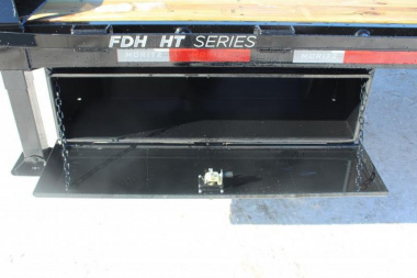 New 2025 Moritz FDGH Hydraulic Tail 34' GOOSENECK Deckover Flatbed Trailer- 25900# GVW