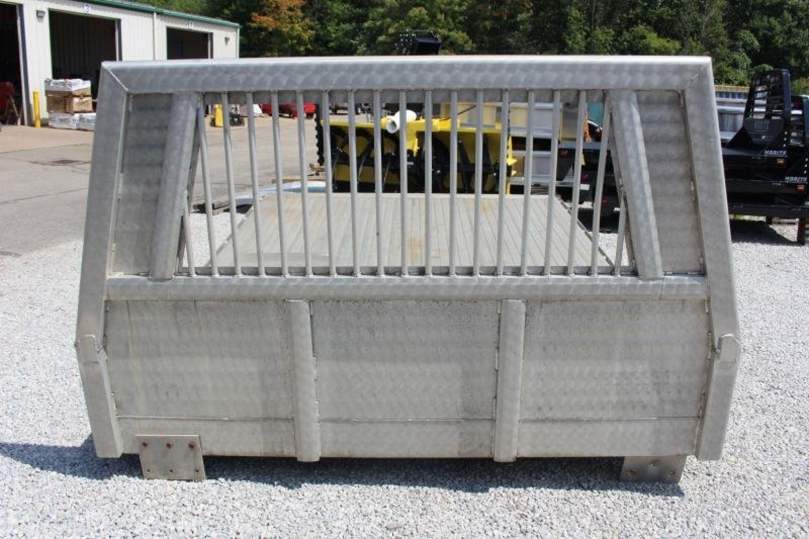Used 2023  8' x 11.4' Aluminum Flatbed Flat Decks
