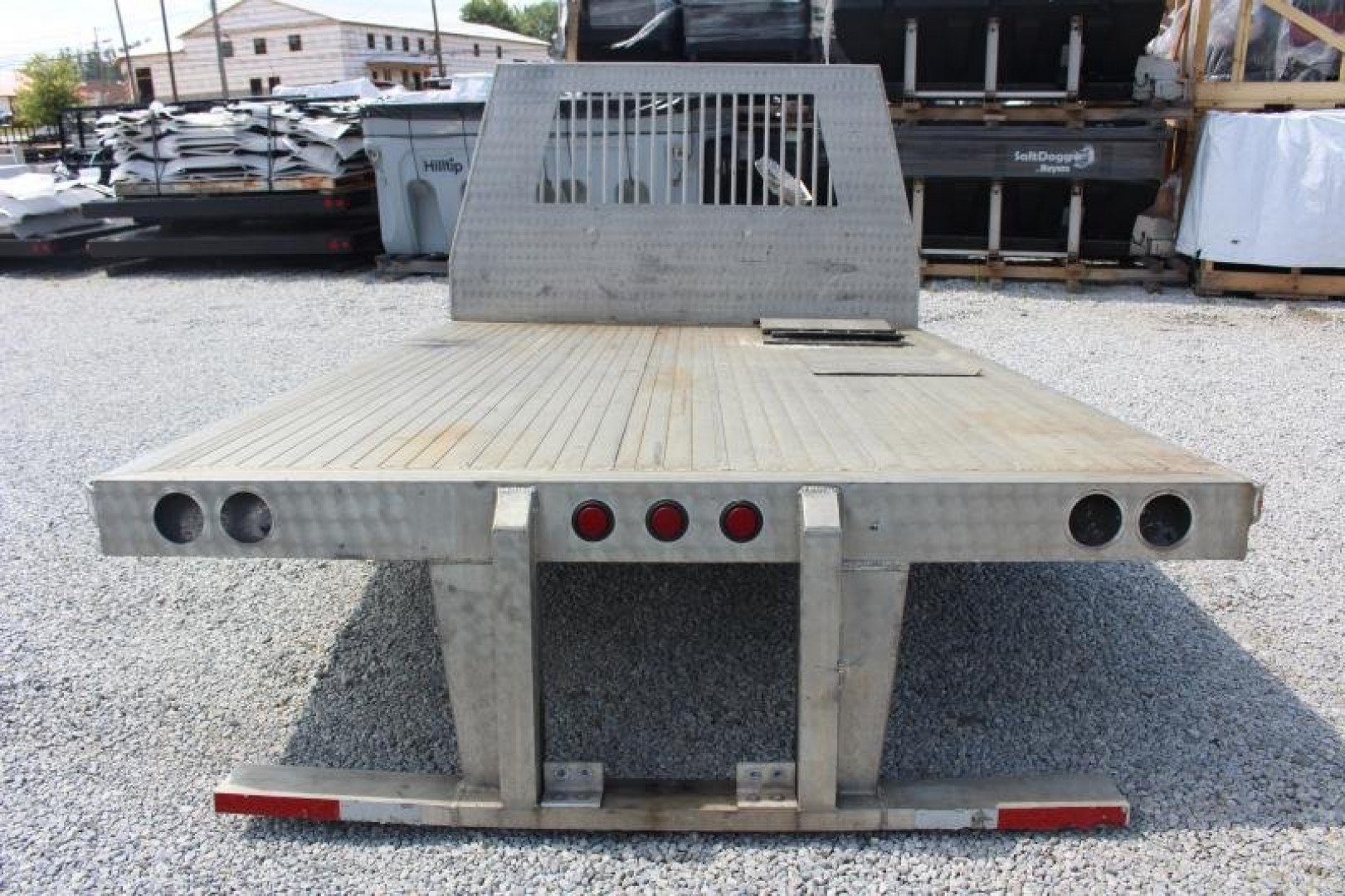 Used 2023  8' x 11.4' Aluminum Flatbed Flat Decks