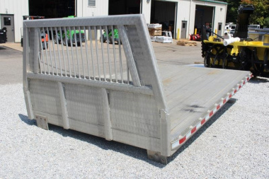 Used 2023  8' x 11.4' Aluminum Flatbed Flat Decks