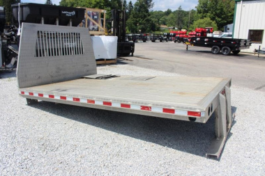 Used 2023  8' x 11.4' Aluminum Flatbed Flat Decks