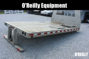 Used 2023  8' x 11.4' Aluminum Flatbed Flat Decks