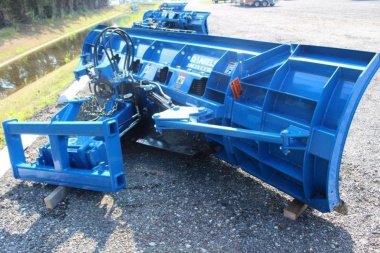 New 2022 DANIELS 18' - 3 IN 1 SNOW PLOW FOR WHEEL LOADERS
