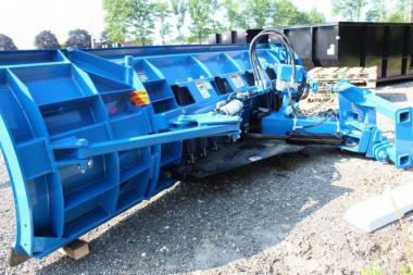 New 2022 DANIELS 18' - 3 IN 1 SNOW PLOW FOR WHEEL LOADERS