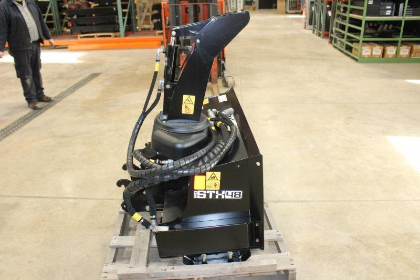 Used 2023 BOSS 48" Snow Thrower - Snowrator MAG