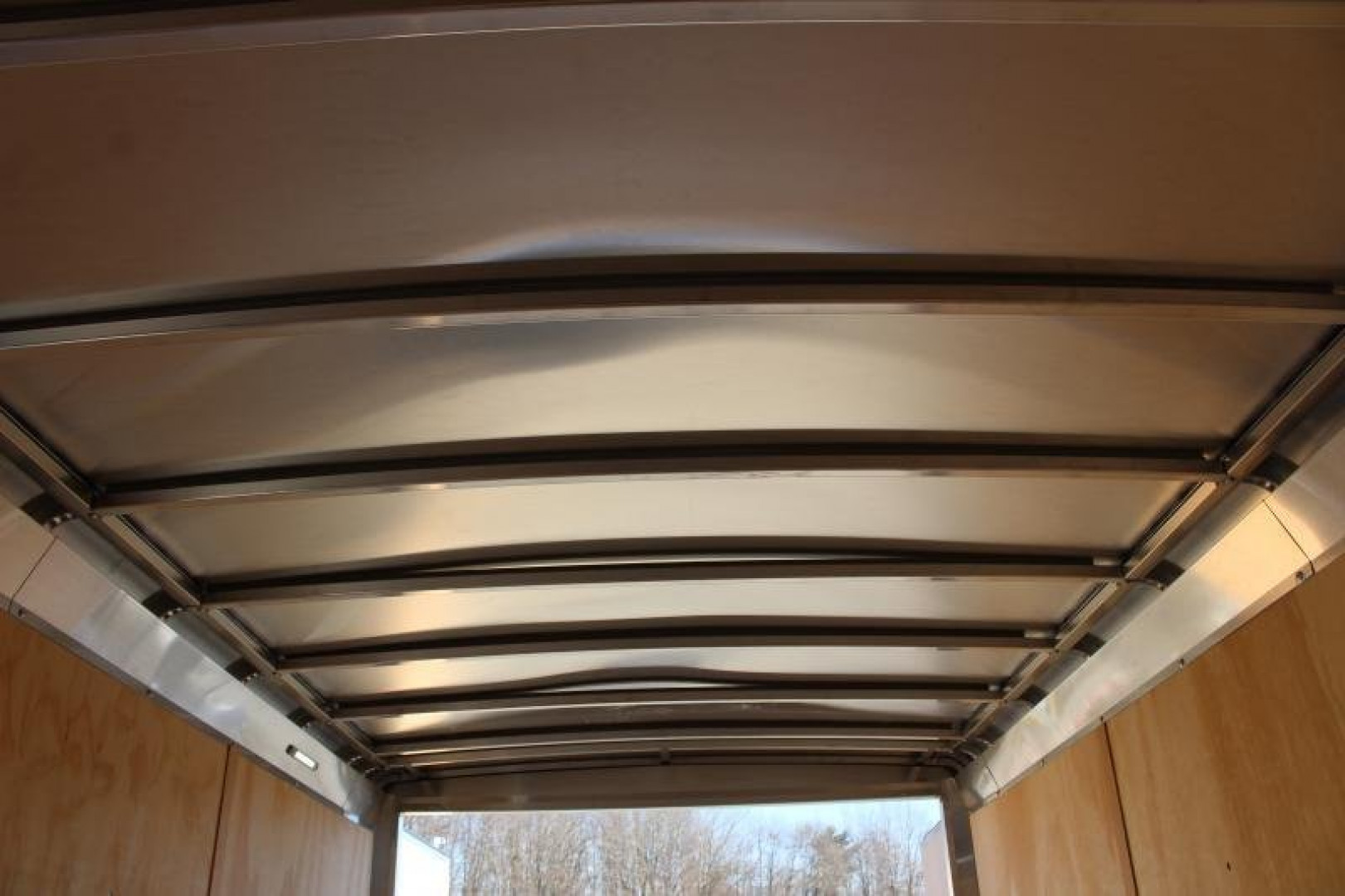 New 2025 NEO Trailers NAV 6' x 12' Aluminum Enclosed Cargo Trailer - Double Rear Doors - 6' Interior Height - 7000# GVW