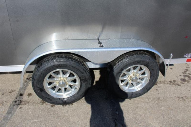 New 2025 NEO Trailers NAV 6' x 12' Aluminum Enclosed Cargo Trailer - Double Rear Doors - 6' Interior Height - 7000# GVW