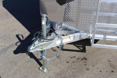 New 2025 NEO Trailers NAV 6' x 12' Aluminum Enclosed Cargo Trailer - Double Rear Doors - 6' Interior Height - 7000# GVW