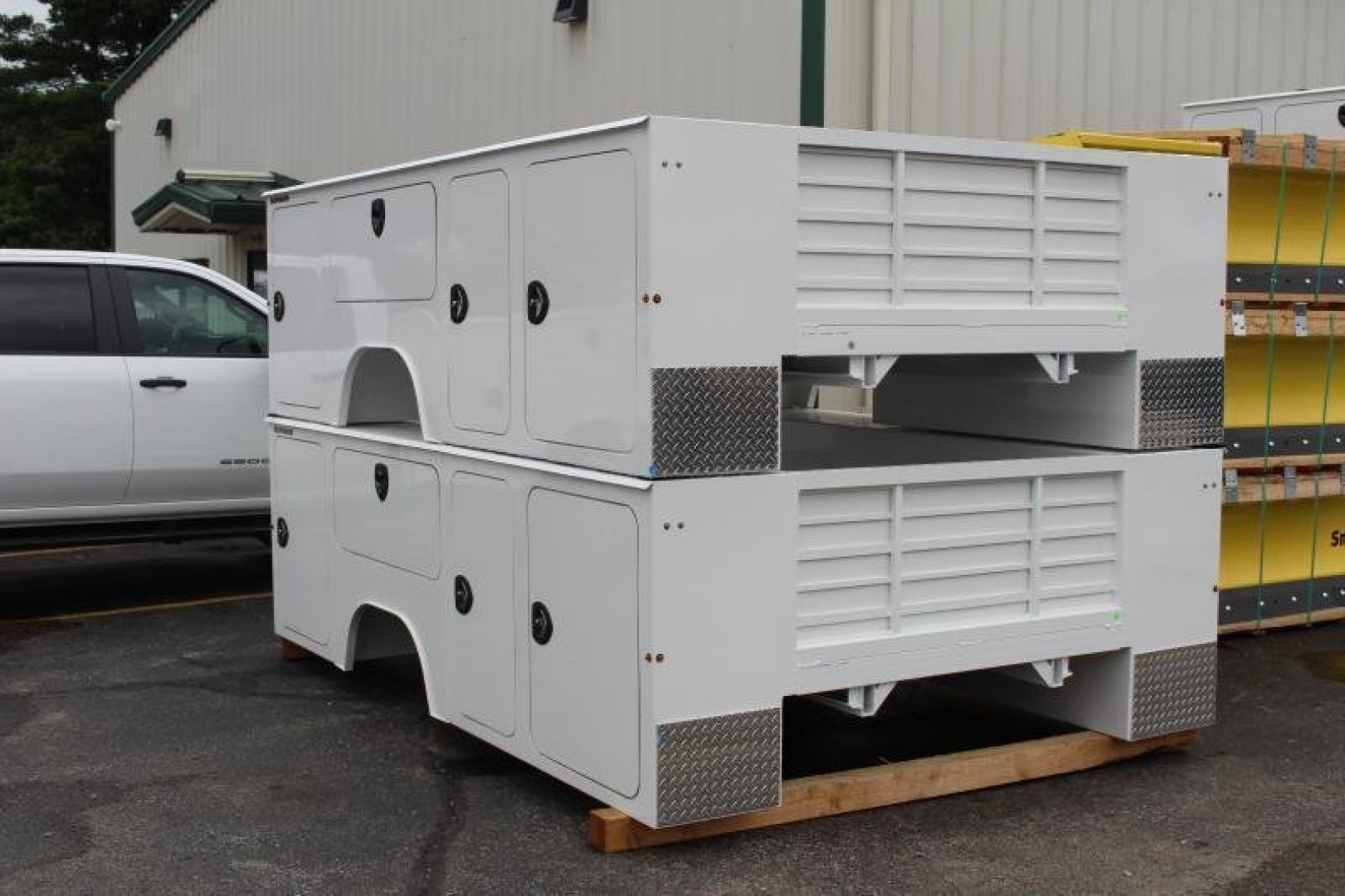 New 2025 DuraMag Aluminum Service Body - DRW - Fits 84" C/A - Cab & Chassis Frame