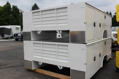 New 2025 DuraMag Aluminum Service Body - DRW - Fits 84" C/A - Cab & Chassis Frame