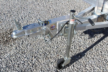 New 2025 Hillsboro 6' 6"  x 10' Aluminum Utility Trailer- 2990# GVW - Bi-Fold Ramp - Removable Side Panels