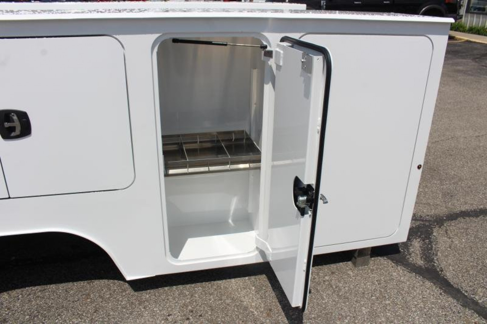 New 2025 DuraMag Aluminum Service Body - DRW - Fits 84" C/A - Cab & Chassis Frame