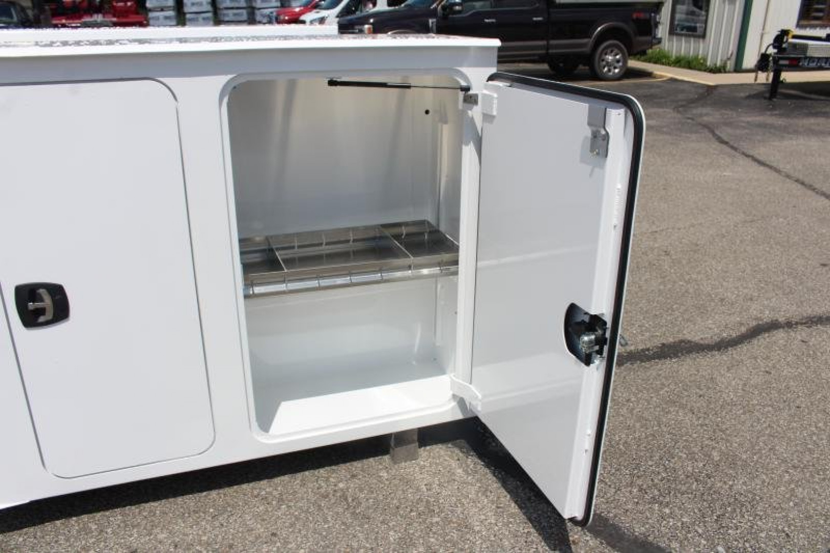 New 2025 DuraMag Aluminum Service Body - DRW - Fits 84" C/A - Cab & Chassis Frame