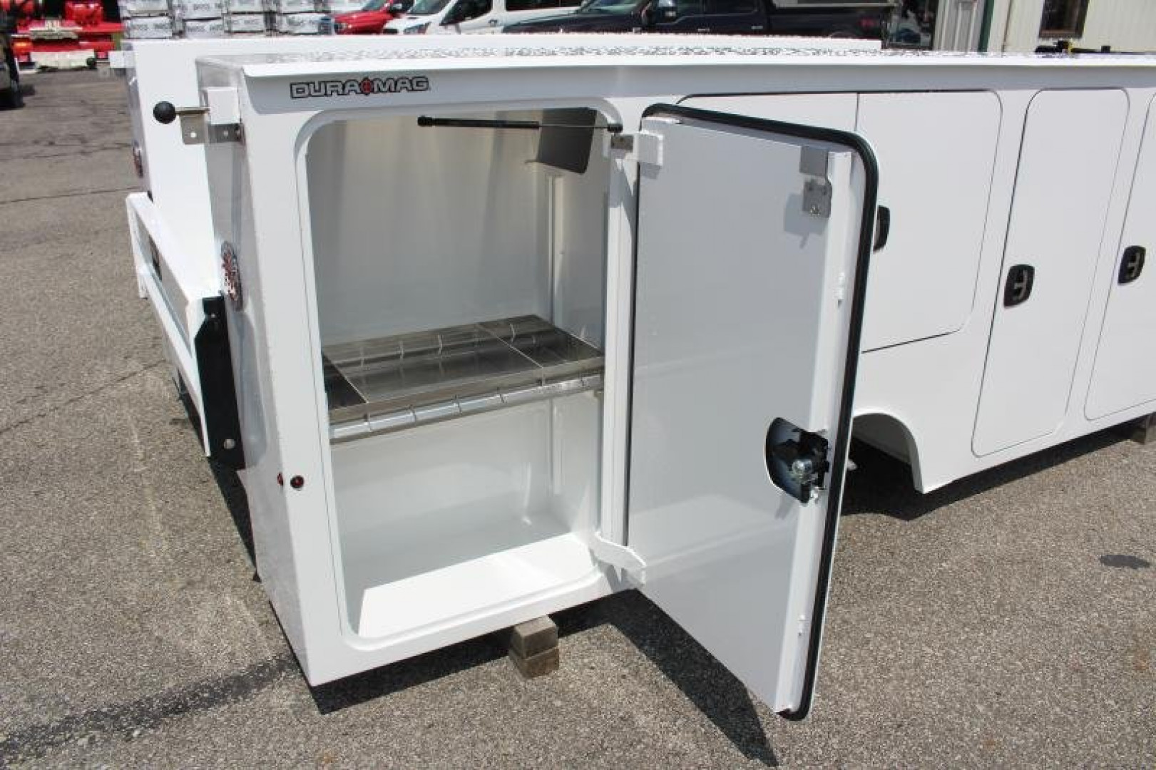 New 2025 DuraMag Aluminum Service Body - DRW - Fits 84" C/A - Cab & Chassis Frame